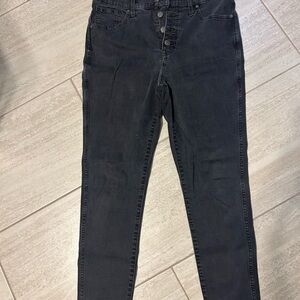 Madewell Charcoal Skinny Jeans